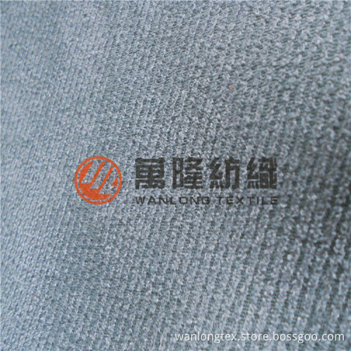 Herringbone Twill Suede Fabric for Sofa